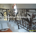beautiful decorative wrought iron indoor stair railings design
